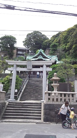 西岸 叶神社
