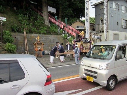 八雲神社のお神輿