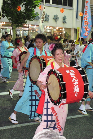 盛岡さんさ踊り 初日