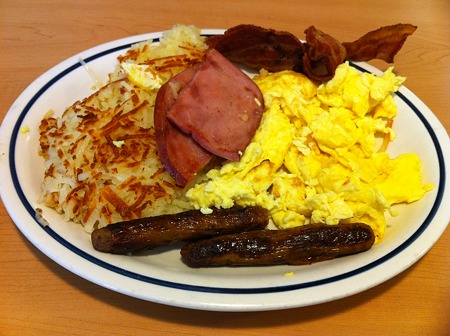アメリカンな朝食