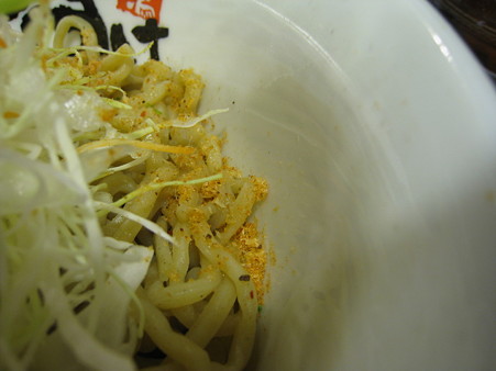 10麺屋あごすけ 夏 千食限定 蝦醤つけ麺(5)（997円）
