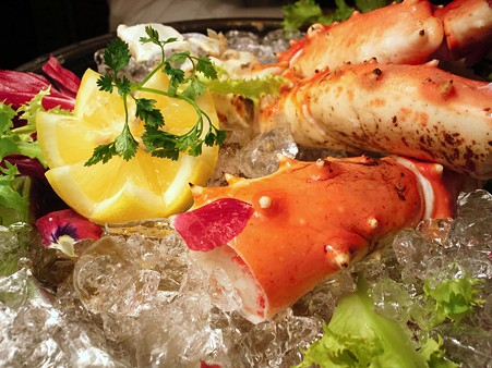 蟹の盛り合わせ@Red Lobster