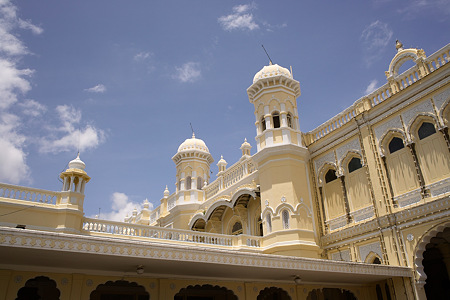 マイソール宮殿の横側　＠インド　マイソール