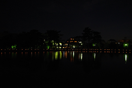 猿沢池の夜景