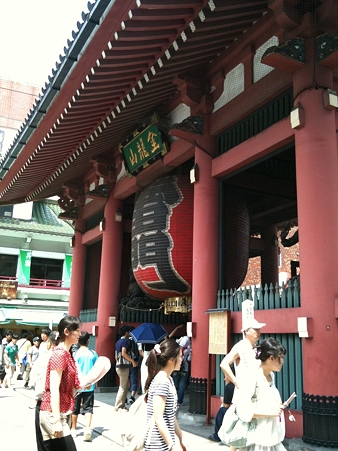 8月13日の雷門