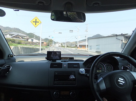娘からの車窓