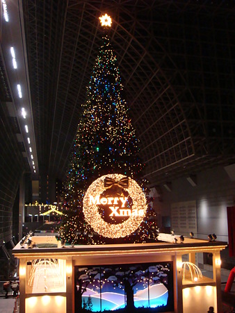 京都駅クリスマスツリー