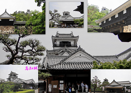 高知城コラージュ