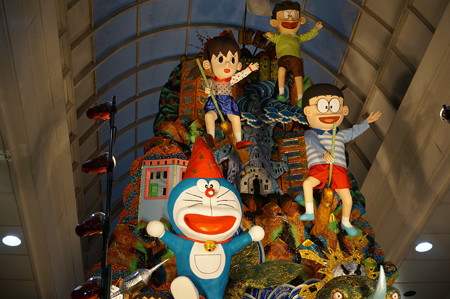 13 2014年 博多祇園山笠 飾り山笠 ドラえもん 川端中央街 (5)