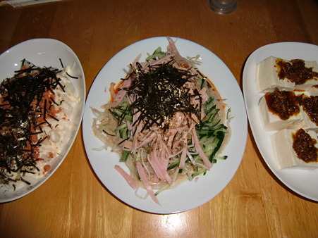 2011.3.21 晩酌肴 2011.3.21 晩酌肴