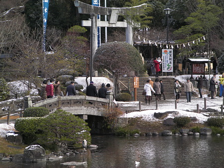 水前寺公園・出水神社の初詣